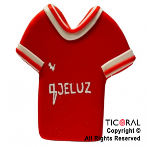ADORNO CAMISETA INDEPENDIENTE PORCELANA FRIA G x 1